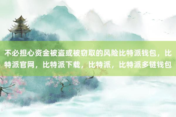 不必担心资金被盗或被窃取的风险比特派钱包，比特派官网，比特派下载，比特派，比特派多链钱包