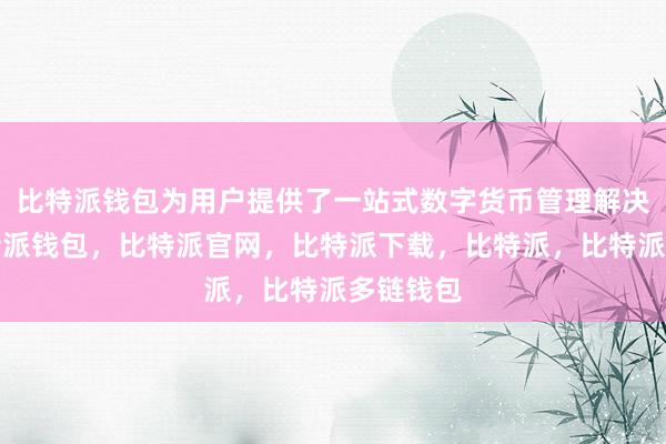 比特派钱包为用户提供了一站式数字货币管理解决方案比特派钱包，比特派官网，比特派下载，比特派，比特派多链钱包