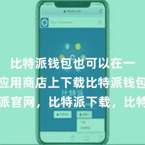 比特派钱包也可以在一些知名的应用商店上下载比特派钱包，比特派官网，比特派下载，比特派，比特派多链钱包