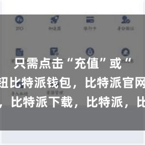 只需点击“充值”或“提现”按钮比特派钱包，比特派官网，比特派下载，比特派，比特派多链钱包